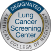  ACR Lung Cancer Screening Designation badge